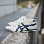 Trendy Onitsuka Tiger Mexico 66 Cream Navy Shoes For Men (SHUB537) - 7a first copy shoes | Buy Online at Best Price