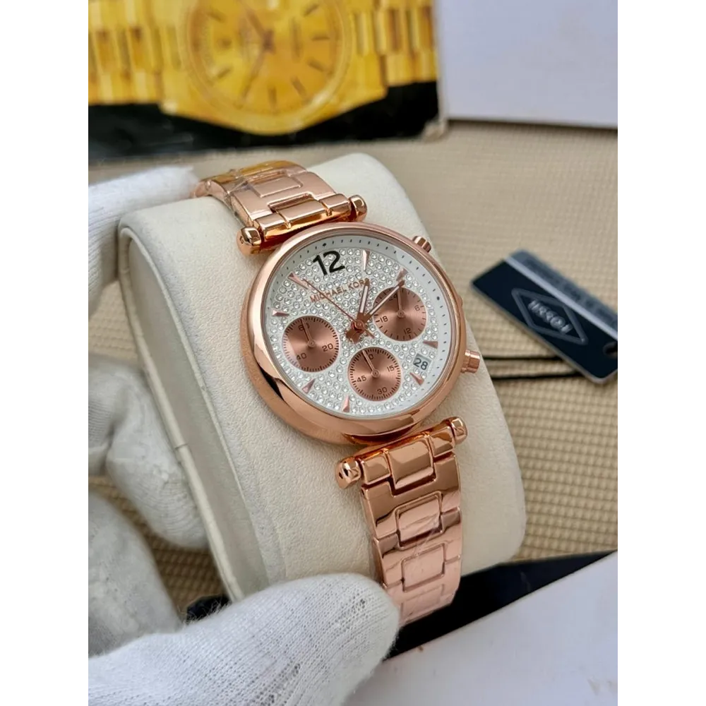 Trendy Michael Kors Watch For Women (J2261)