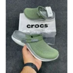 Premium Crocs Lite Ride 360 Army Green For Men (HOF848) - 7a first copy shoes | Buy Online at Best Price