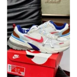 Classy Nike V2k Run Metallic Silver Shoes For Men (SHH07725) - 7a first copy shoes | Buy Online at Best Price