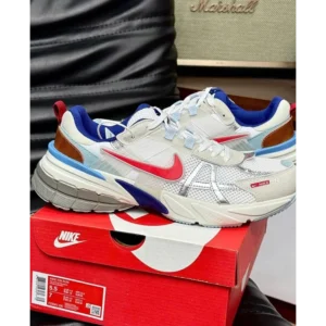 Classy Nike V2k Run Metallic Silver Shoes For Men (SHH07725)