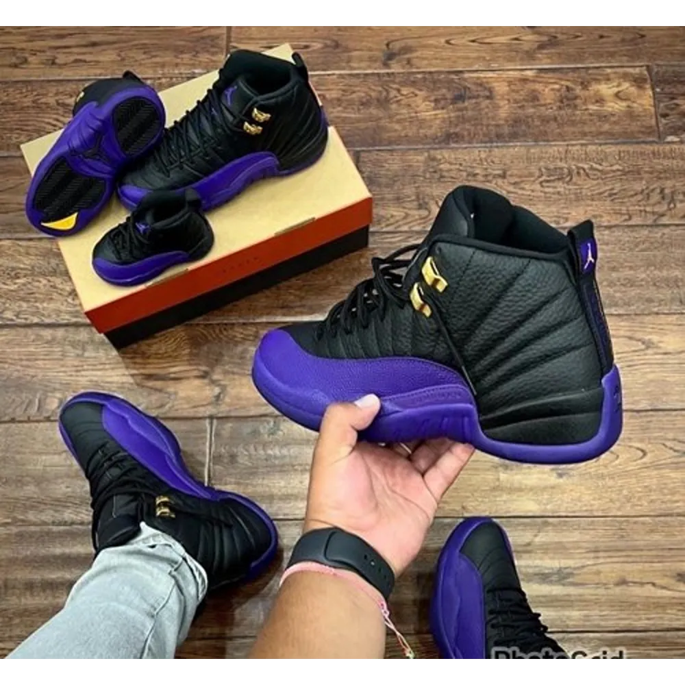 Trendy Jordan 12 Field Purple Shoes For Men (SHUB651)