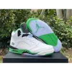 Trendy Air Jordan Retro 5 Lucky Green Shoes For Men (CSO4494) - 7a first copy shoes | Buy Online at Best Price