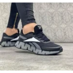 Trendy Reebok Zig Dynamica Black Grey Shoes For Men (SHUB655) - 7a first copy shoes | Buy Online at Best Price