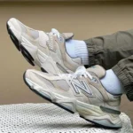 Premium New Balance 9060 Sea Salt Shoes For Men (HOF853) - 7a first copy shoes | Buy Online at Best Price