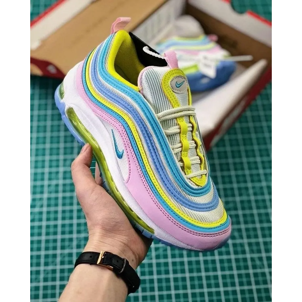 Luxurious Nike Air Max 97 Easter Candy Shoes For Men With Brand Box (SUP5677)