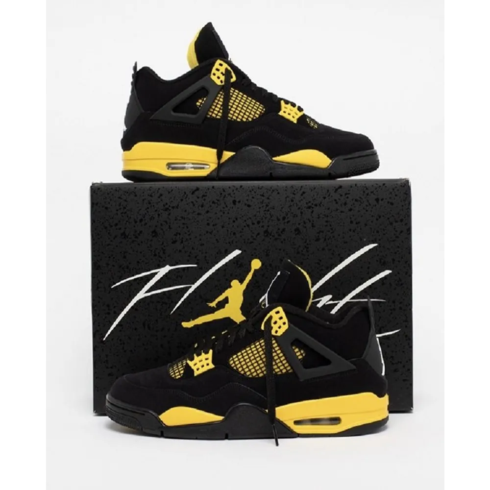 Luxurious Nike Air Jordan Retro 4 Shoes For Men With Brand Box (SUP5678)