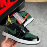 Premium Air Jordan Retro 1 Patent Miami Shoes For Men (HOF856) - 7a first copy shoes | Buy Online at Best Price