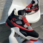 Trendy Jordan Retro 4 Travis Scott Red Cactus Shoes For Men (SHUB658) - 7a first copy shoes | Buy Online at Best Price