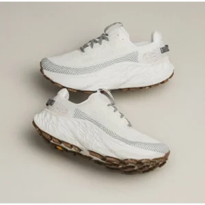 Trendy New Balance Fresh Foam X More Trail V3 Trail White Shoes For Men (SHUB546)