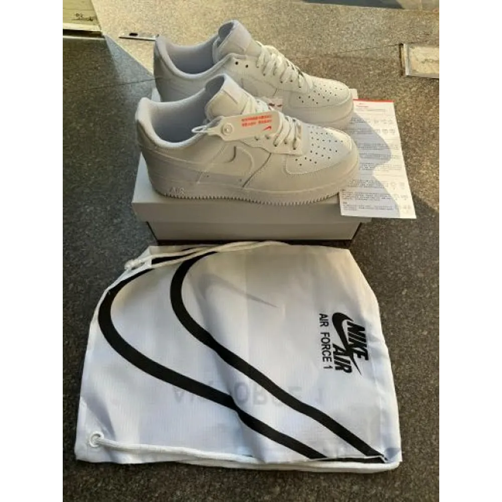 Trendy Air Force 1 White With Dust Beg Shoes For Men (SHUB760)