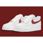 Classy Nike Air Force 1 07 Low White Team Red Shoes For Men (SHH07767) - 7a first copy shoes | Buy Online at Best Price