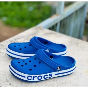Premium Crocs Classic Bayaband Clogs Royal Blue For Men (HOF862)