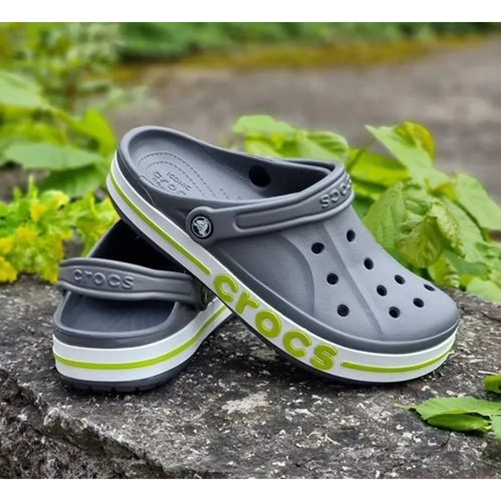 Premium Crocs Classic Bayaband Clogs Grey For Men (HOF864)