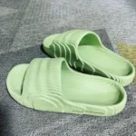 Classy Adidas Adilette 22 Lime Slides For Men (BH1026) - 7a first copy shoes | Buy Online at Best Price