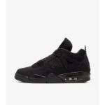 Stylish Air Jordan Retro 4 Black Cat Shoes For Men (HOF979) - 7a first copy shoes | Buy Online at Best Price