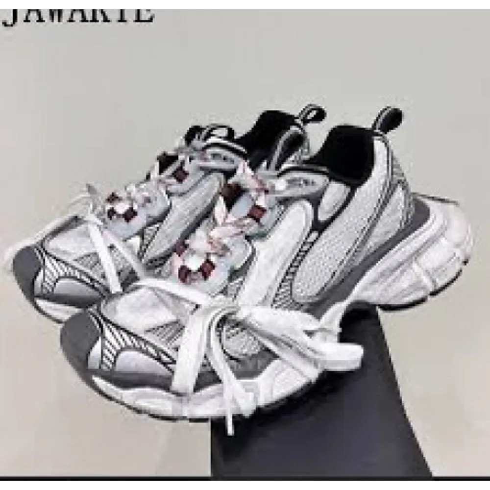 Premium Balenciaga 3 Xl Silver Shoes For Men (HOF869)