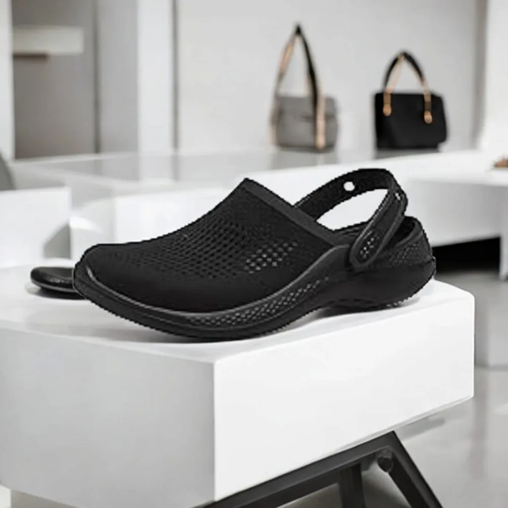 Trendy Crocs Lite Ride 360 Clogs Black For Men (BH997)