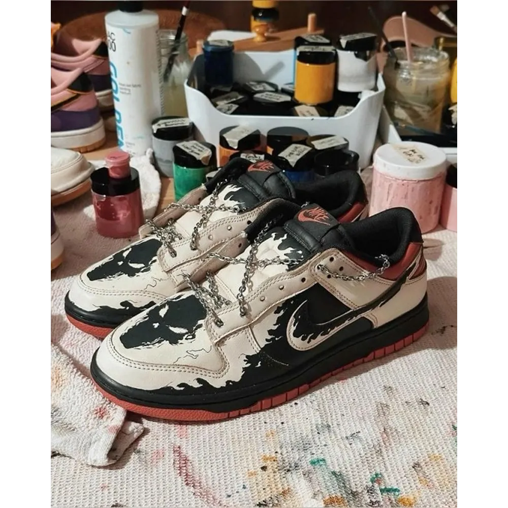 Classy Nike Sb Dunk Low Ghost Rider Shoes For Men (SHH07835)