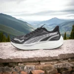 Premium Puma Nitro Velocity 3 Black Shoes For Men (HOF880) - 7a first copy shoes | Buy Online at Best Price
