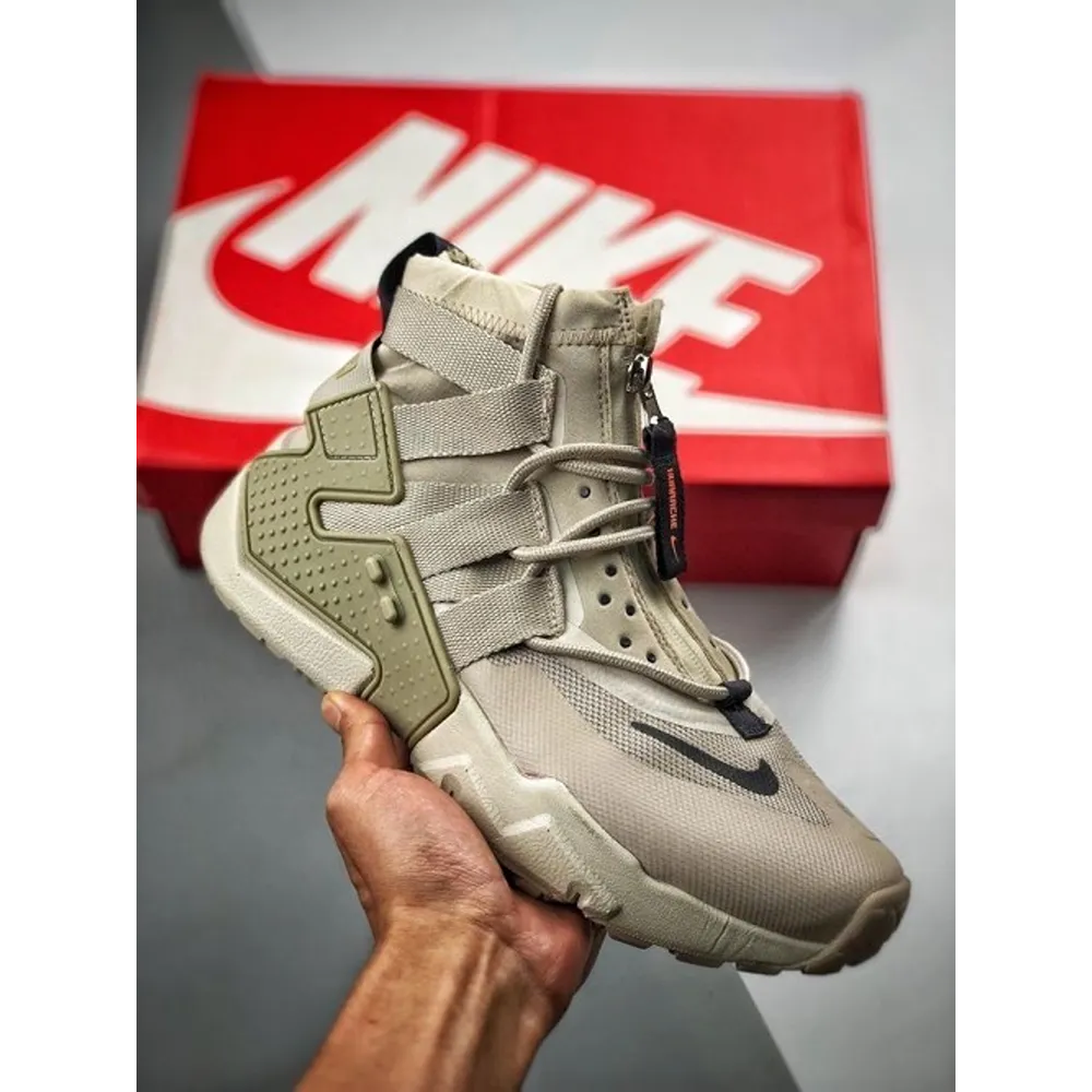 Trendy Nike Air Huarache Gripp Desert Sand Shoes For Men (SHUB558)