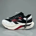 Classy New Balance Sc Elite V4 White Black Red Shoes For Men (SHH07748) - 7a first copy shoes | Buy Online at Best Price