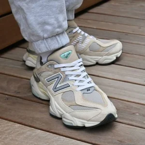 Trendy New Balance 9060 Sea Salt Shoes For Men (SHUB678)