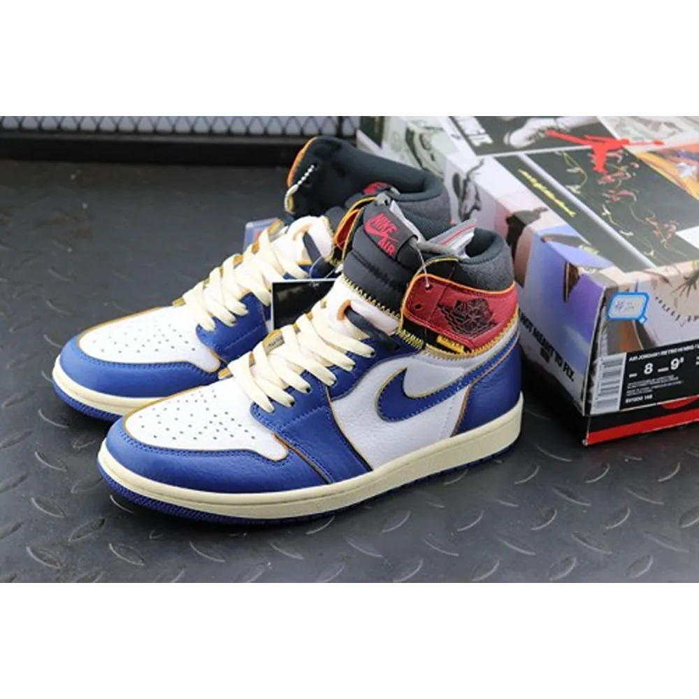 Trendy Air Jordan Retro 1 Union Storm Shoes For Men (SHUB680)