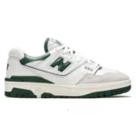 Stylish New Balance 550 White Green Shoes For Men (HOF985) - 7a first copy shoes | Buy Online at Best Price