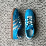 Trendy Adidas x Sporty & Rich Samba OG Sky Blue Shoes For Men (SHUB689) - 7a first copy shoes | Buy Online at Best Price