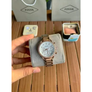 Classy Fossil Watch For Women (CT819)