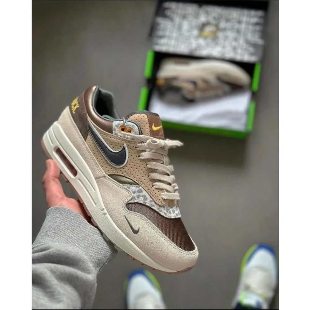 Imported Nike Air Max 1 University Of Oregon Shoes For Men (SOS2872)