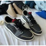 Classy Nike Air Jordan 1 Low Dark Smoke Shoes For Men (SHH07771) - 7a first copy shoes | Buy Online at Best Price