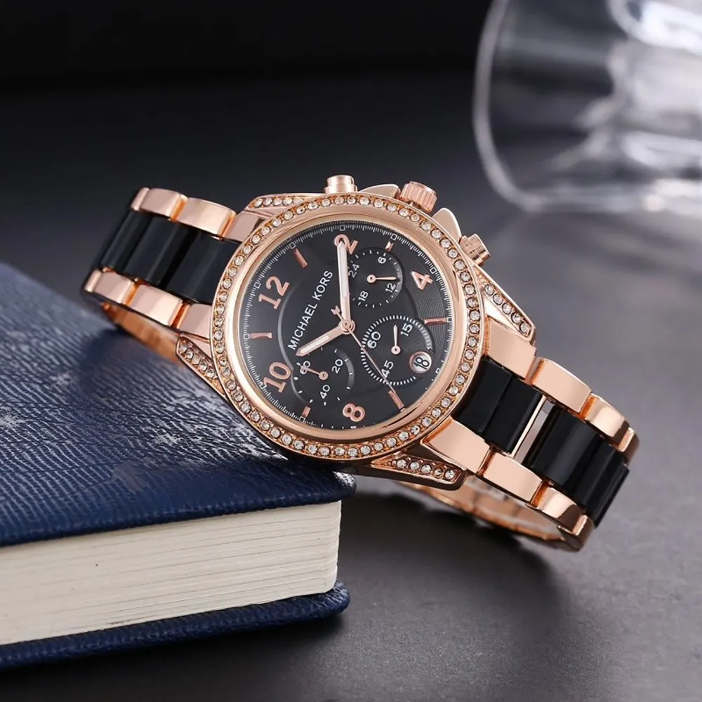 Trendy Michael Kors Watch For Women (J2277)