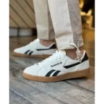 Premium Reebok Club C Grounds Uk Chalk Black Gum For Men (GF1351) - 7a first copy shoes | Buy Online at Best Price