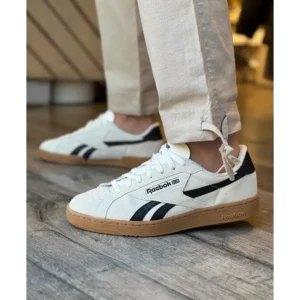 Premium Reebok Club C Grounds Uk Chalk Black Gum For Men (GF1351)