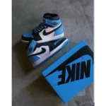 Premium Nike Air Jordan Retro 1 High Unc Toe Shoes For Men (GF1261) - 7a first copy shoes | Buy Online at Best Price