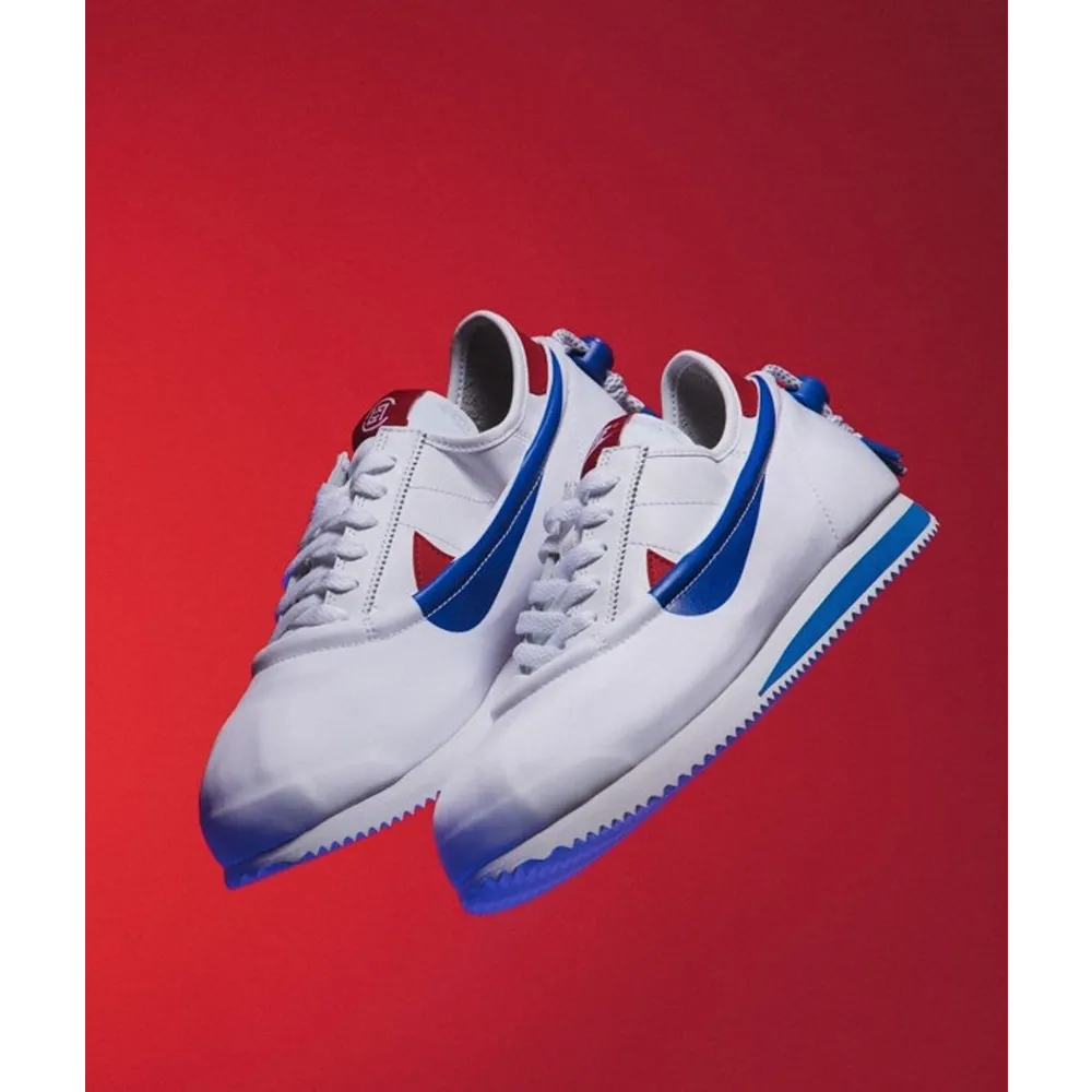 Premium Nike Cortez Clotez White Game Royal Shoes For Men (SW6721)
