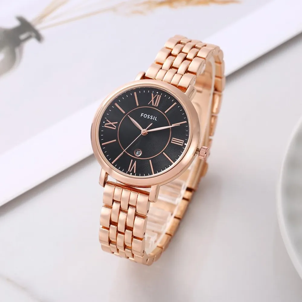 Trendy Fossil Watch For Women (J2253)