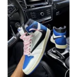 Trendy Nike Air Jordan Retro 1 X Travis Scott Shoes For Men (SHUB716) - 7a first copy shoes | Buy Online at Best Price