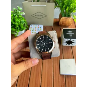 Trendy Fossil Watch For Men (TZC677)