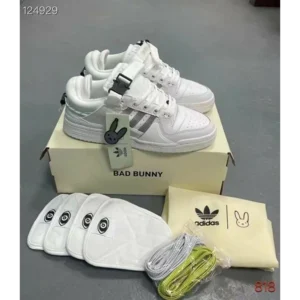 Premium Adidas Bad Bunny Full White Shoes For Men (GF1359) - 7a first copy shoes | Buy Online at Best Price