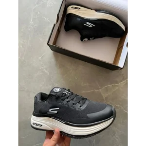 Stylish Sketchers Hyper Burst Black Shoes For Men (HOF969)