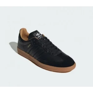 Imported Adidas Samba Made In Italy Black Shoes For Men (SOS2831) - 7a first copy shoes | Buy Online at Best Price