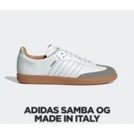 Imported Adidas Samba Made In Italy White Shoes For Men (SOS2832) - 7a first copy shoes | Buy Online at Best Price