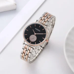 Classy Fossil Watch For Women (J2245)