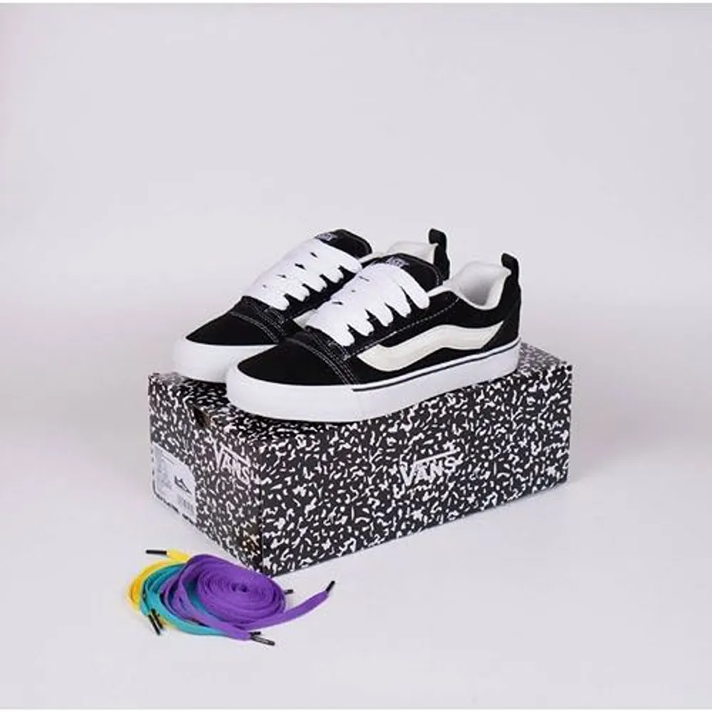 Trendy Vans X Imran Potato Knu Skool Black Shoes For Men (SHUB721)