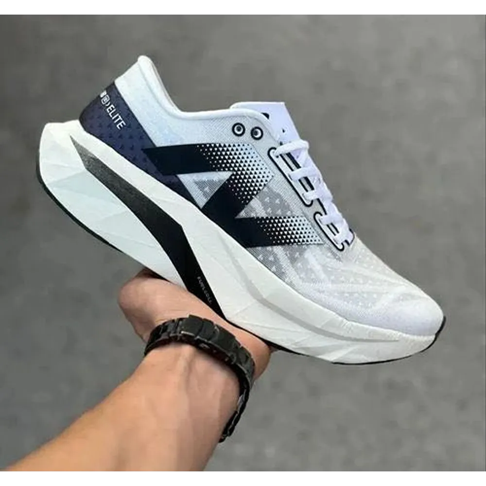 Premium New Balance Fuelcell Rebel V4 White Black Shoes For Men (HOF895)