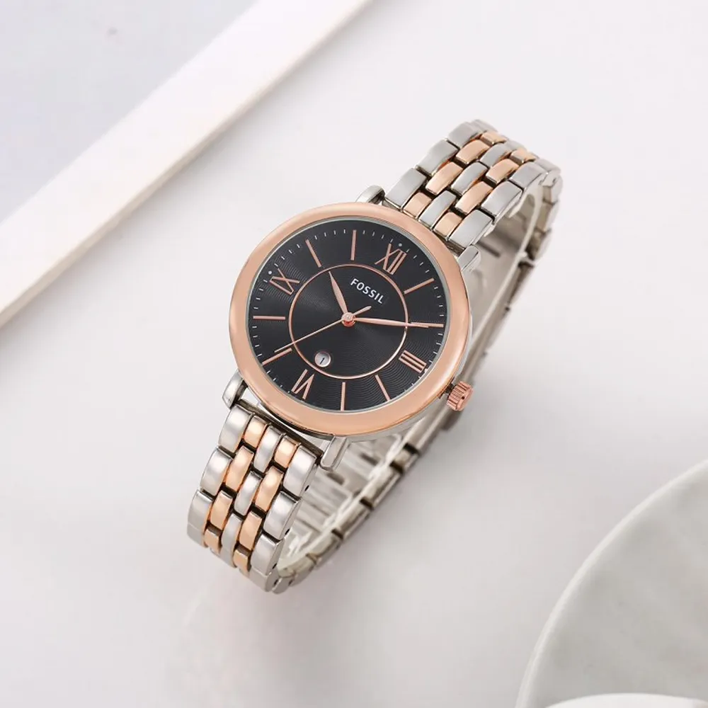 Trendy Fossil Watch For Women (J2255)