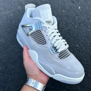 Classy Nike Air Jordan Retro 4 Frozen Shoes For Men (SW6354)